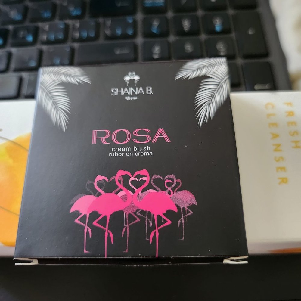 Beautiful Shainab Cream Blush - Rosa!